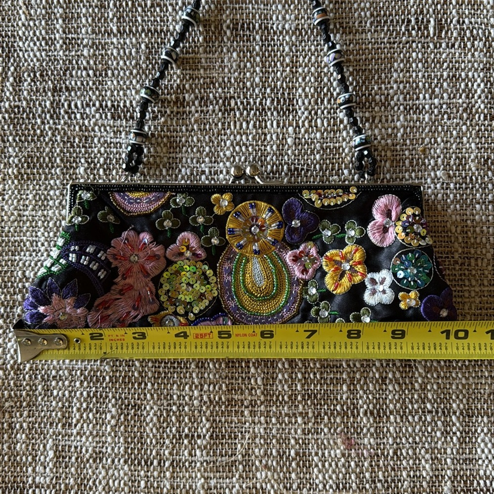 Embroidered Clutch - Picture 9 of 10